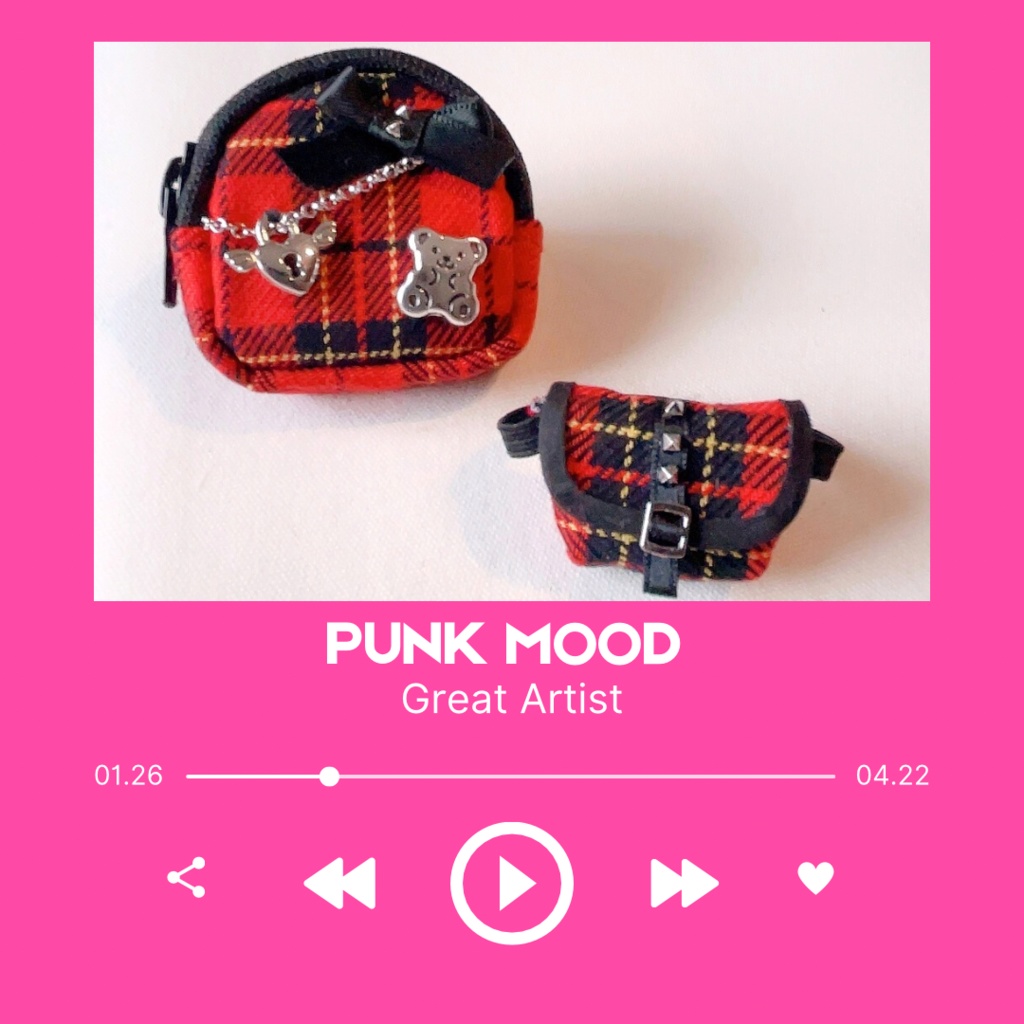 平成PUNKなリュック&ボディバッグセット