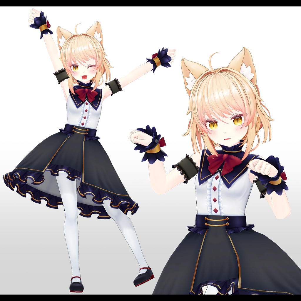 オリジナル3Dモデル「リナリィ・ココ」#Rinaly3D