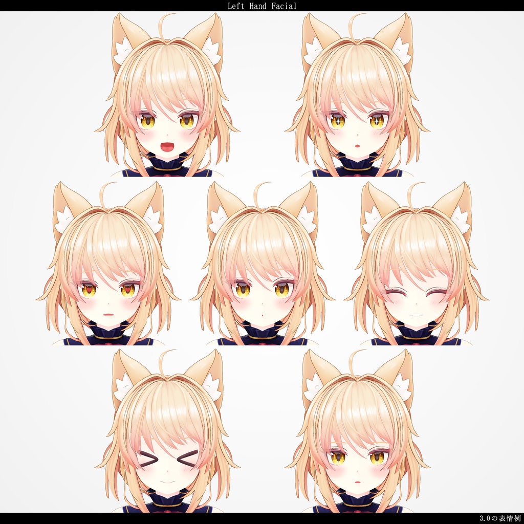 オリジナル3Dモデル「リナリィ・ココ」#Rinaly3D