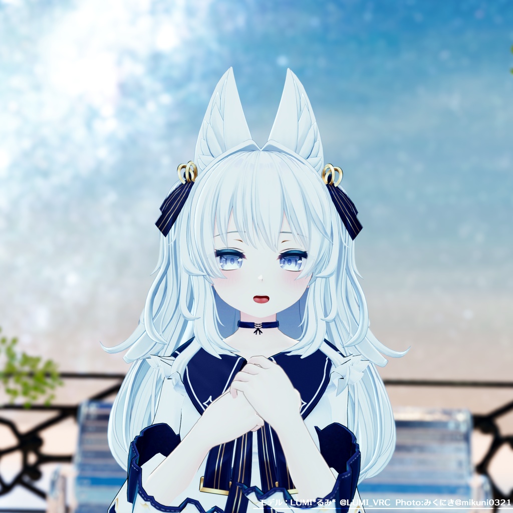 オリジナル3Dモデル「ルルリア-Luruleah-」#Luruleah3D