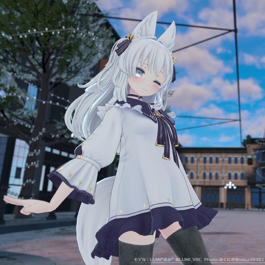 オリジナル3Dモデル「ルルリア-Luruleah-」#Luruleah3D
