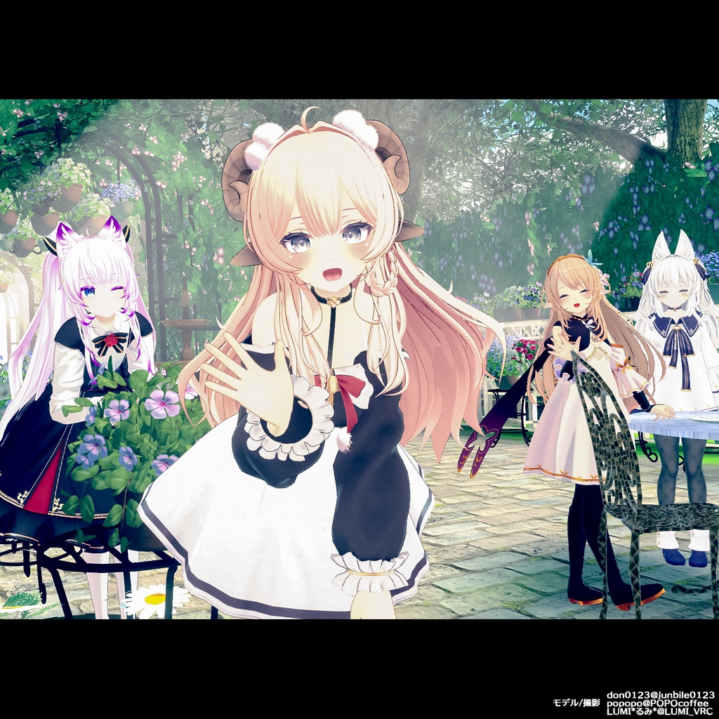 オリジナル3Dモデル「うるる」#Ururu3D