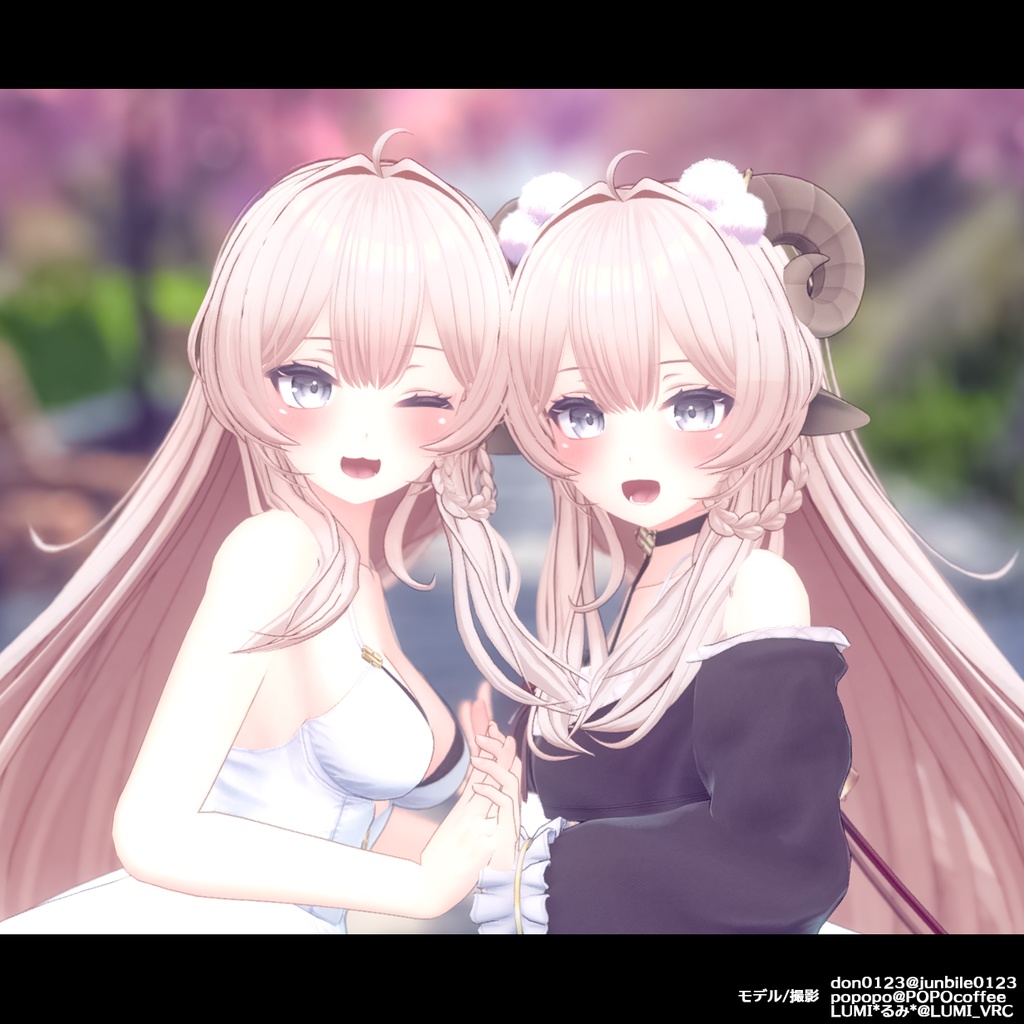 オリジナル3Dモデル「うるる」#Ururu3D