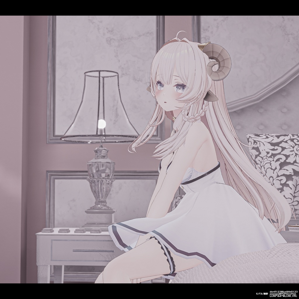 オリジナル3Dモデル「うるる」#Ururu3D