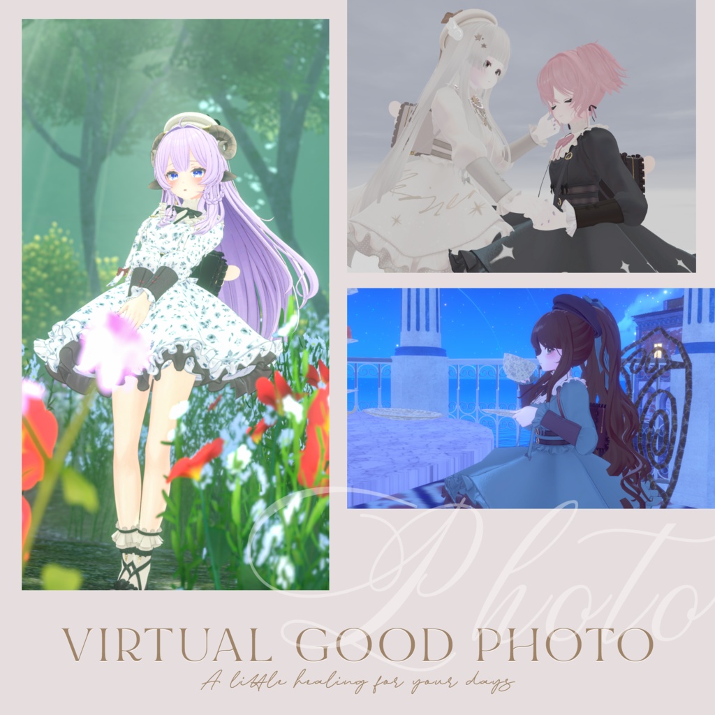 オリジナル3Dモデル「FluffyLily」#なっふな堂