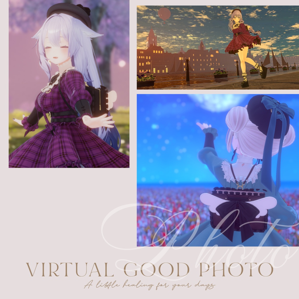 オリジナル3Dモデル「FluffyLily」#なっふな堂