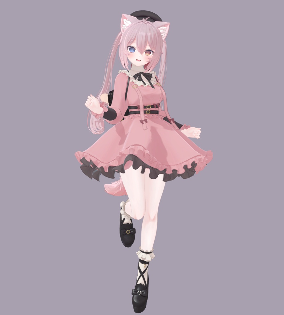 オリジナル3Dモデル「FluffyLily」#なっふな堂