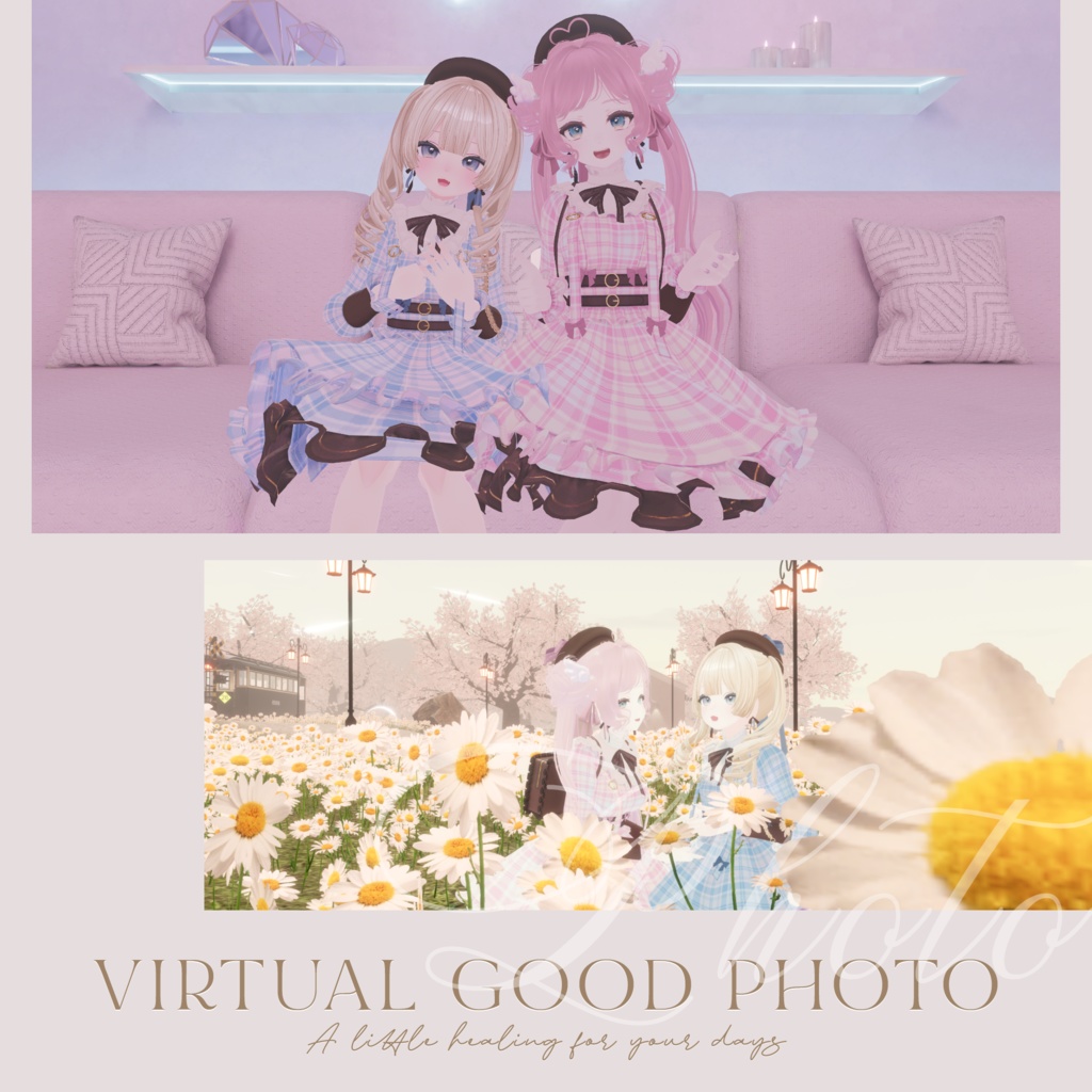 オリジナル3Dモデル「FluffyLily」#なっふな堂