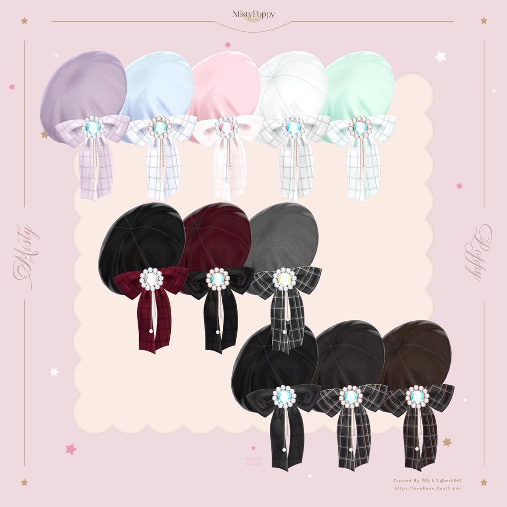 オリジナル3Dモデル「MistyPoppy」#なっふな堂 #MistyPoppy