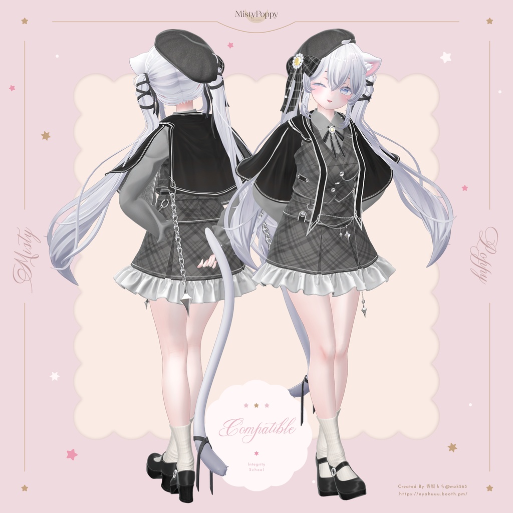 オリジナル3Dモデル「MistyPoppy」#なっふな堂 #MistyPoppy