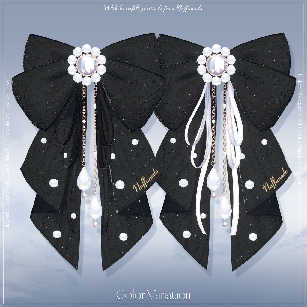 「TwinkleTulleRibbon」#なっふな堂