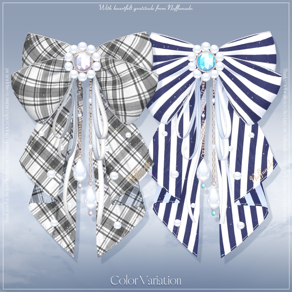 「TwinkleTulleRibbon」#なっふな堂