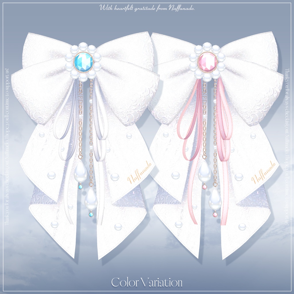 「TwinkleTulleRibbon」#なっふな堂