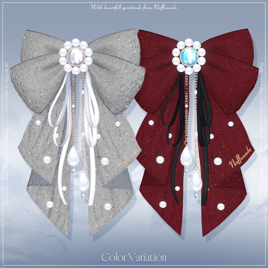 「TwinkleTulleRibbon」#なっふな堂