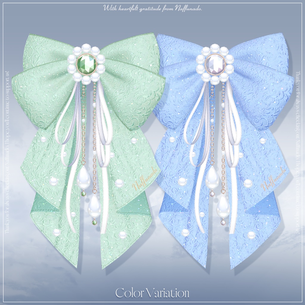 「TwinkleTulleRibbon」#なっふな堂