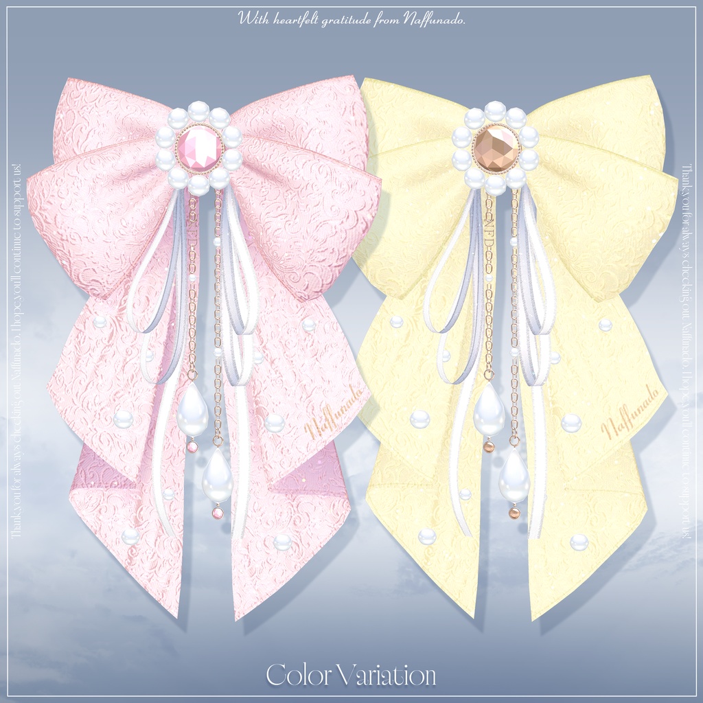 「TwinkleTulleRibbon」#なっふな堂