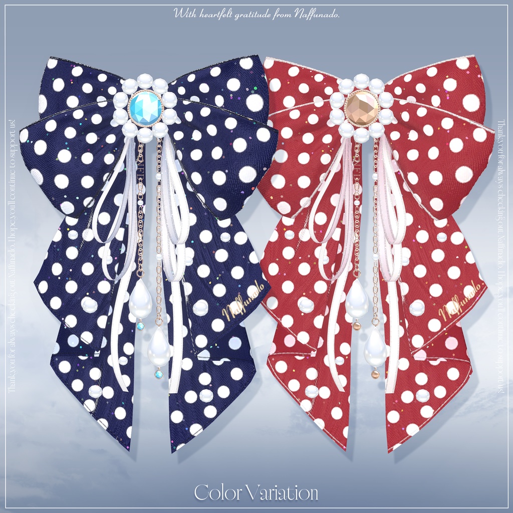 「TwinkleTulleRibbon」#なっふな堂