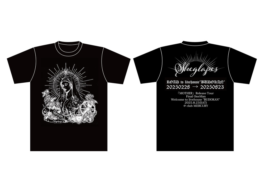 MOTHER！武道館につれてって！Tシャツ