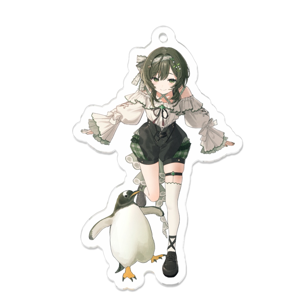 【Live2D実装記念グッズ】アクリルキーホルダー