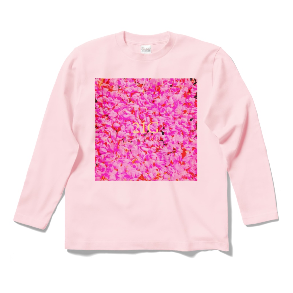 Long-sleeve shirt　#pink