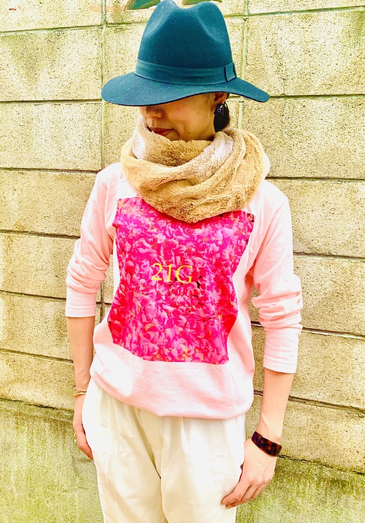 Long-sleeve shirt #pink