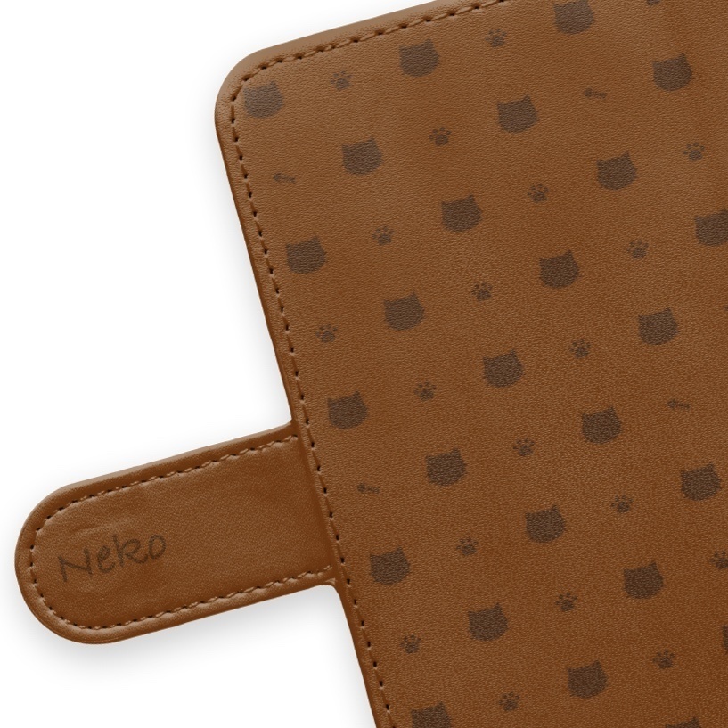 手帳型Androidケース - 猫と肉球、時々おさかな。