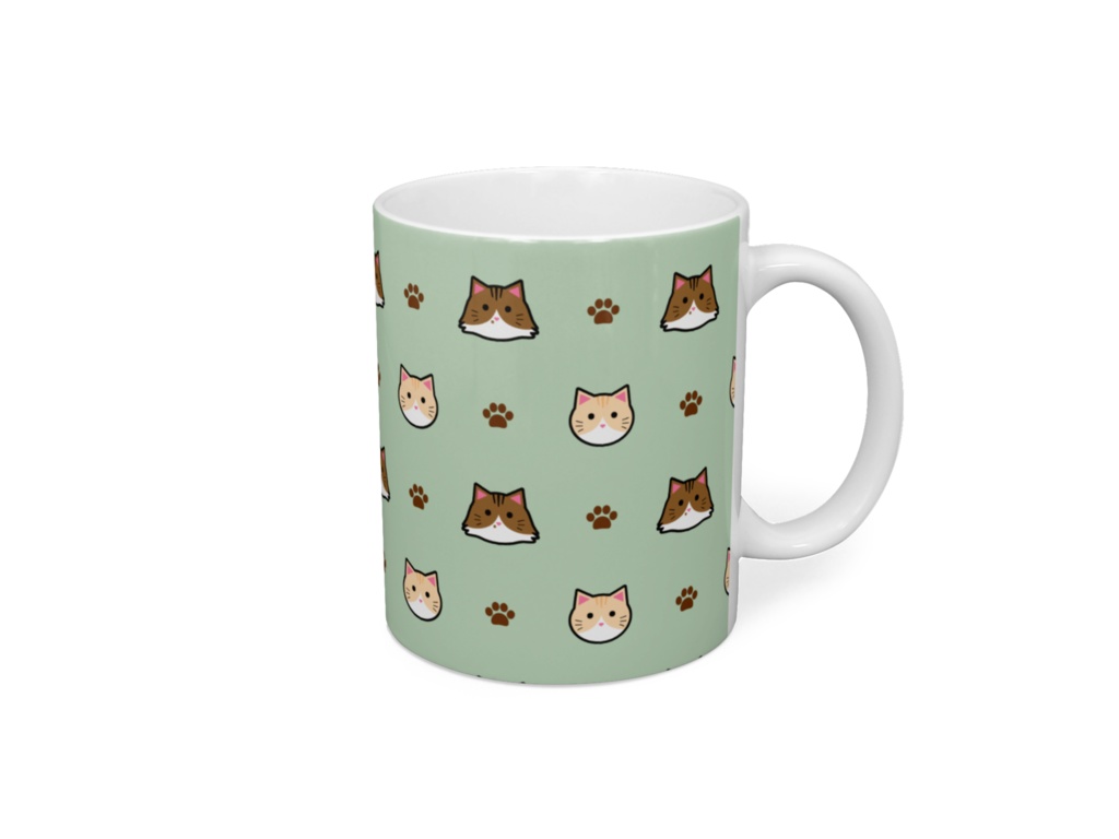 メル&ムギ マグカップ チョコミントカラー