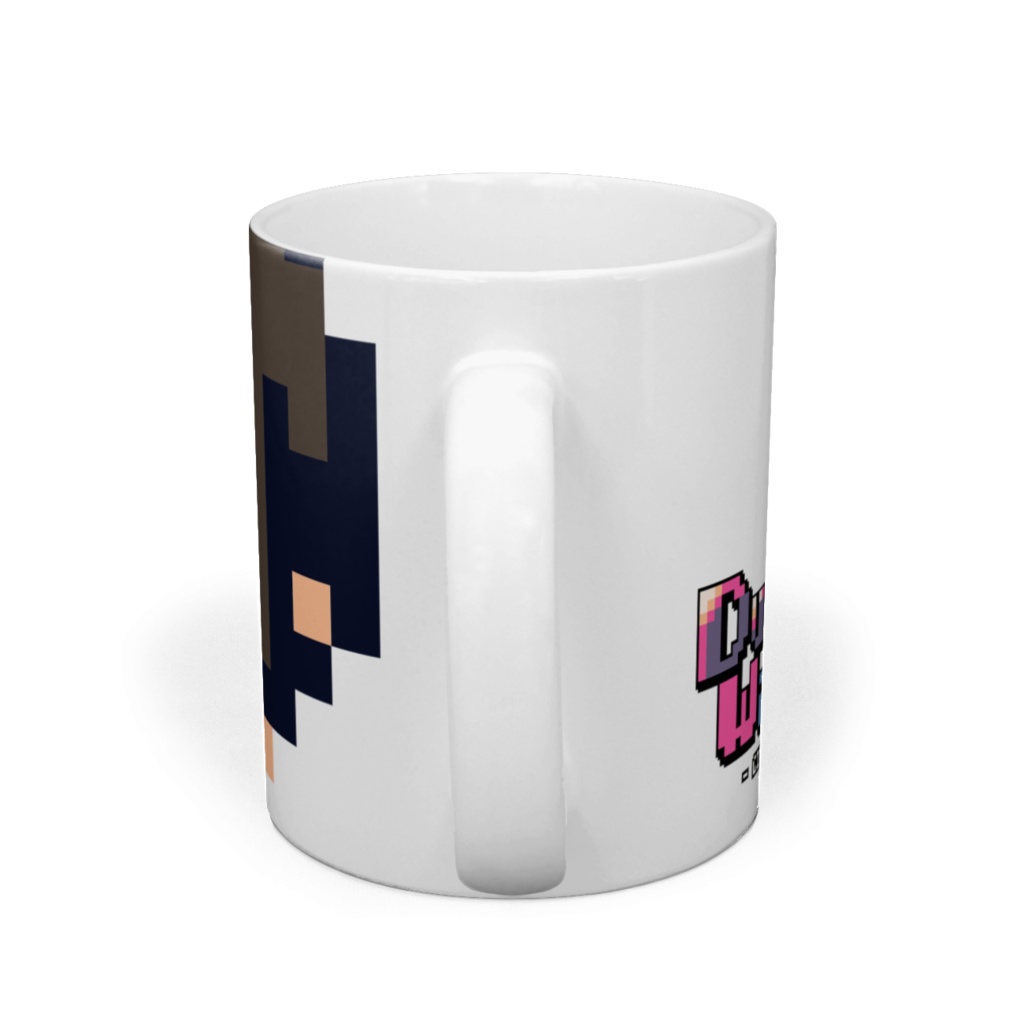 『ダンジョンウィッチーズ 少女の帰宅』 ドット絵マグカップ(英語表記)