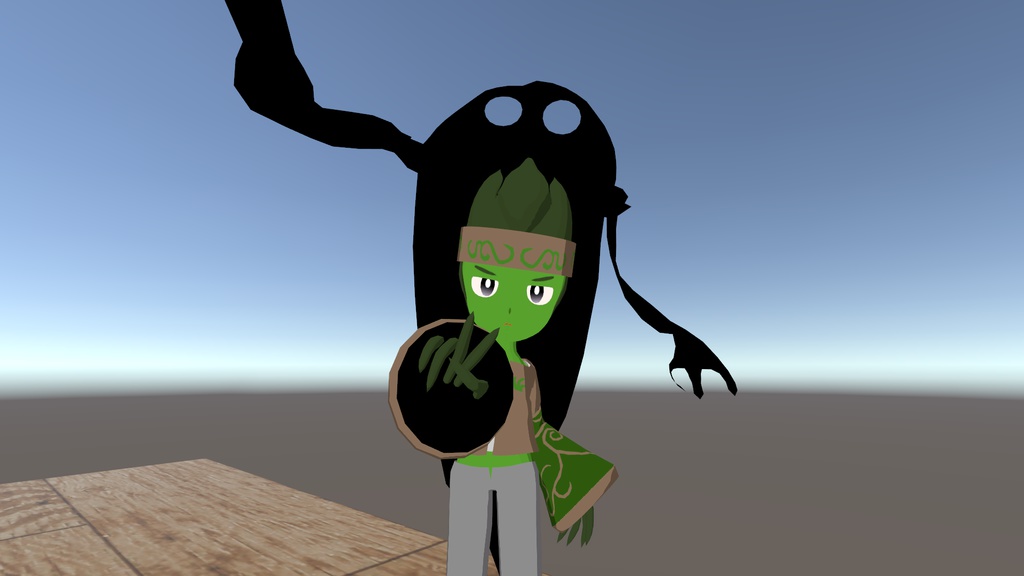 3Dアバターモデル 「草場君&影くん」(early access)