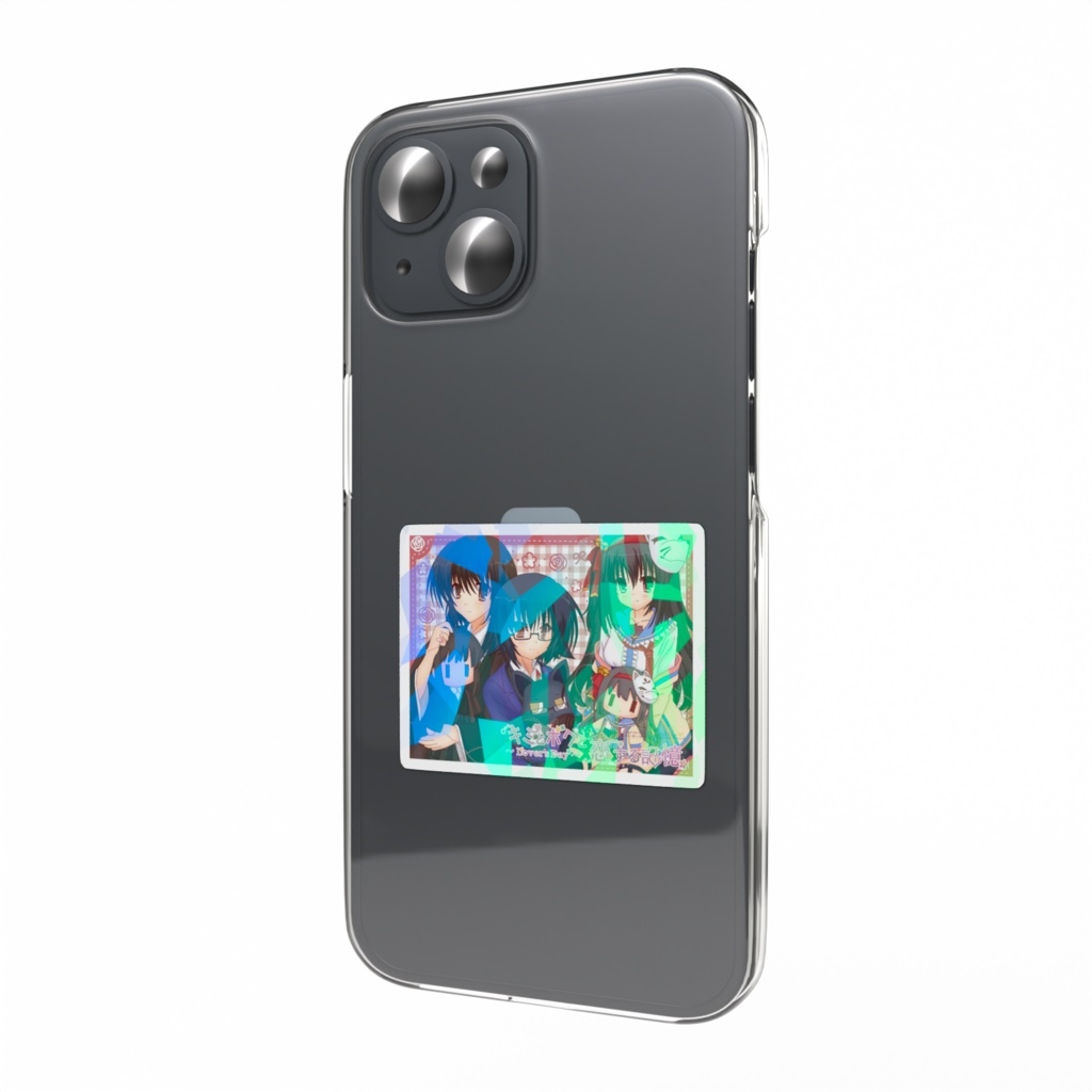 ホログラムスマホステッカー - 縦