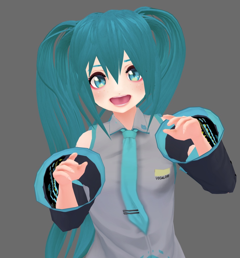 Miku Top & Tie