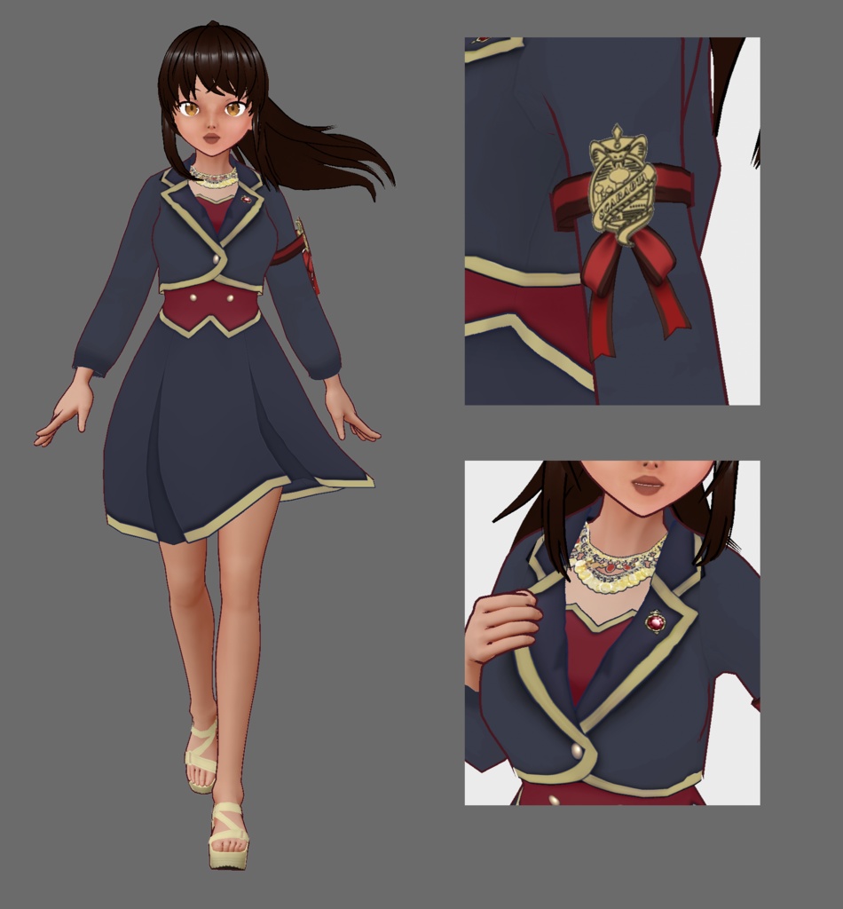 Twisted Wonderland Scarabia Uniform