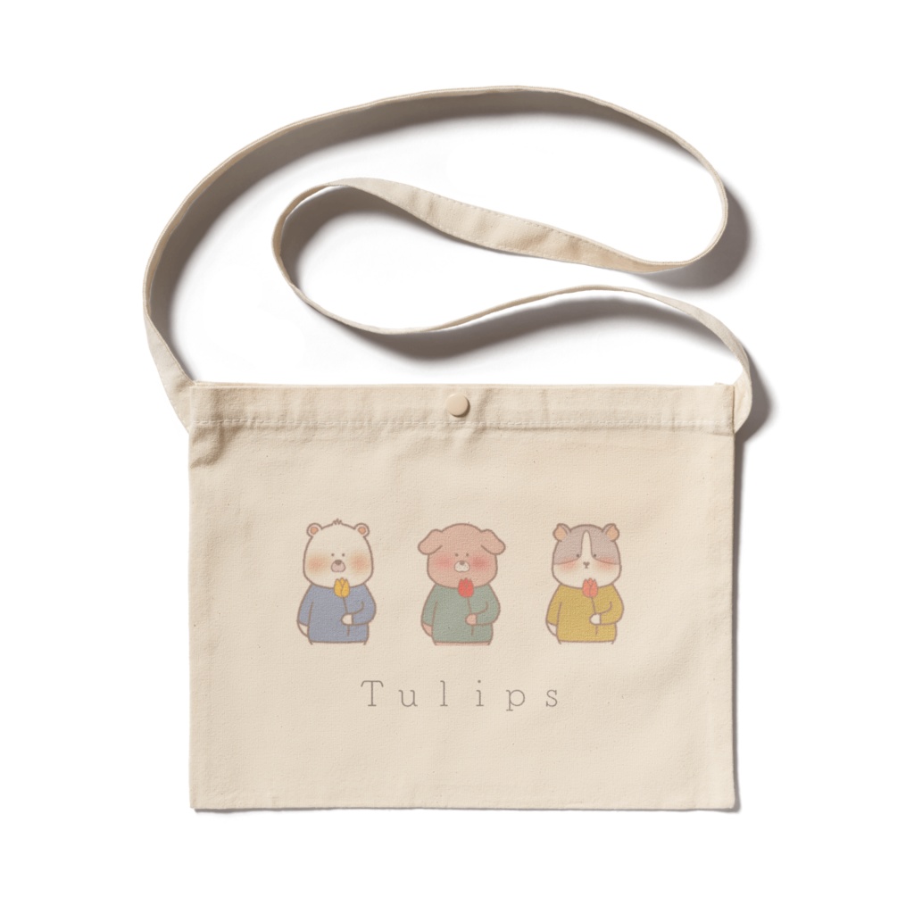 Tulipsサコッシュ 3匹ver.