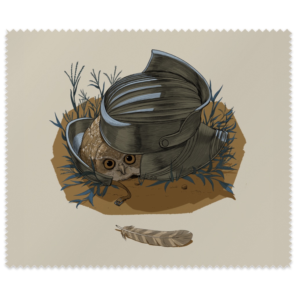 アナホリフクロウ兜付き