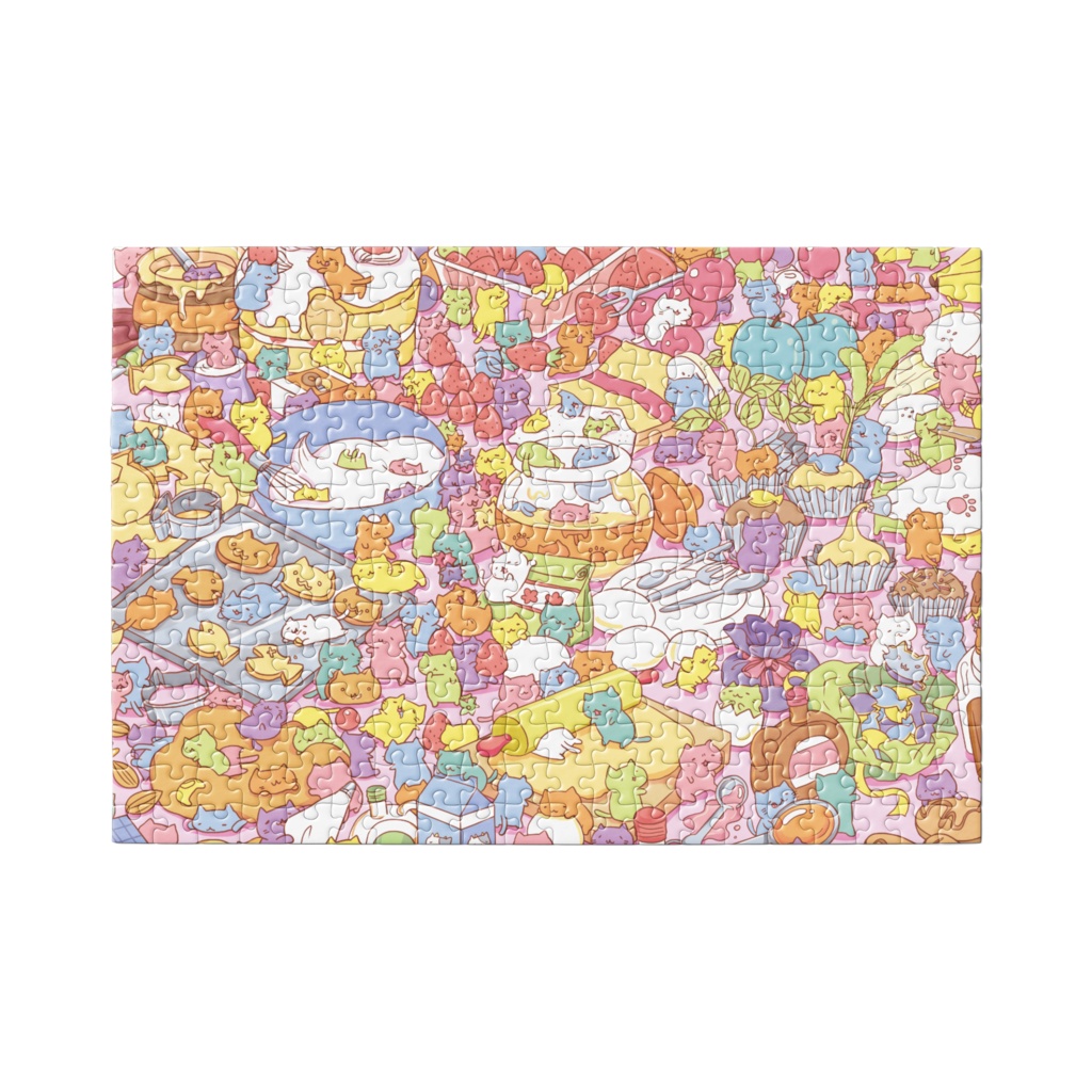 みっちりねこ スイーツみっちみちパズル