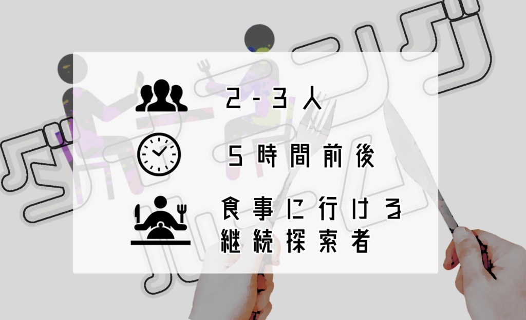 CoCシナリオ「ダイニングルーム」 SPLL:E107956