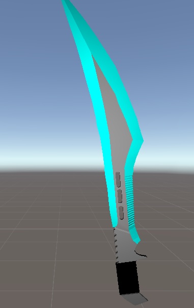 Blue sword/knife pack1