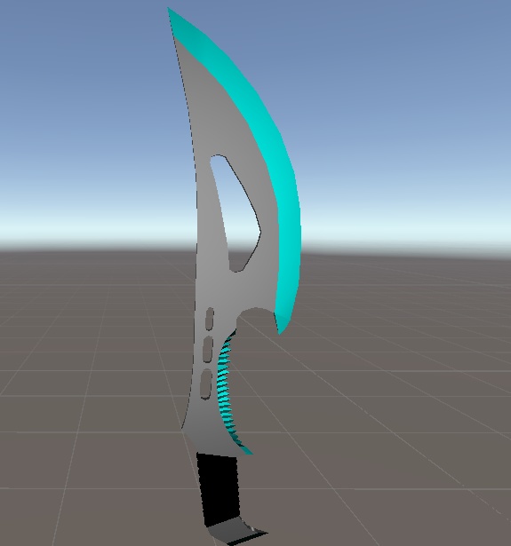 Blue sword/knife pack1