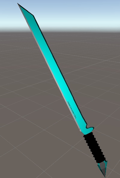 Blue sword/knife pack1