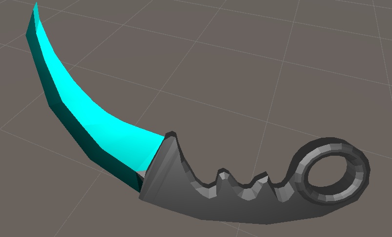 Blue sword/knife pack1