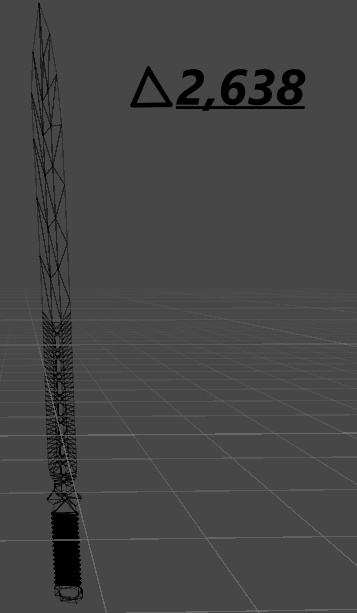 Blue sword/knife pack1