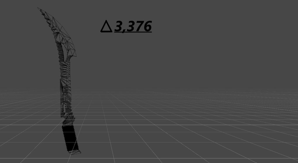 Blue sword/knife pack1