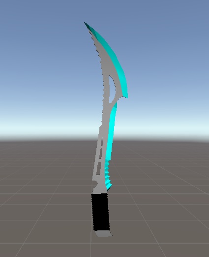 Blue sword/knife pack1