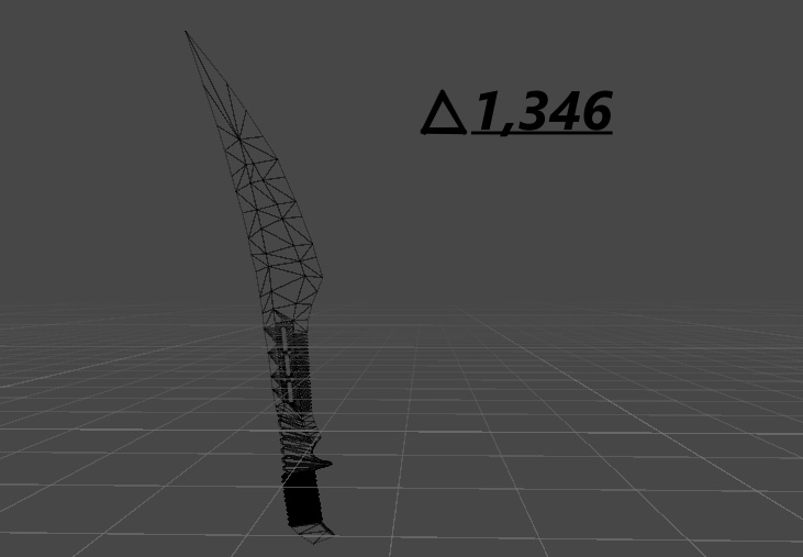 Blue sword/knife pack1