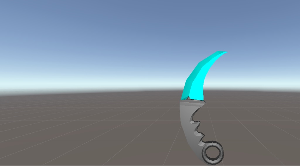 Blue sword/knife pack1