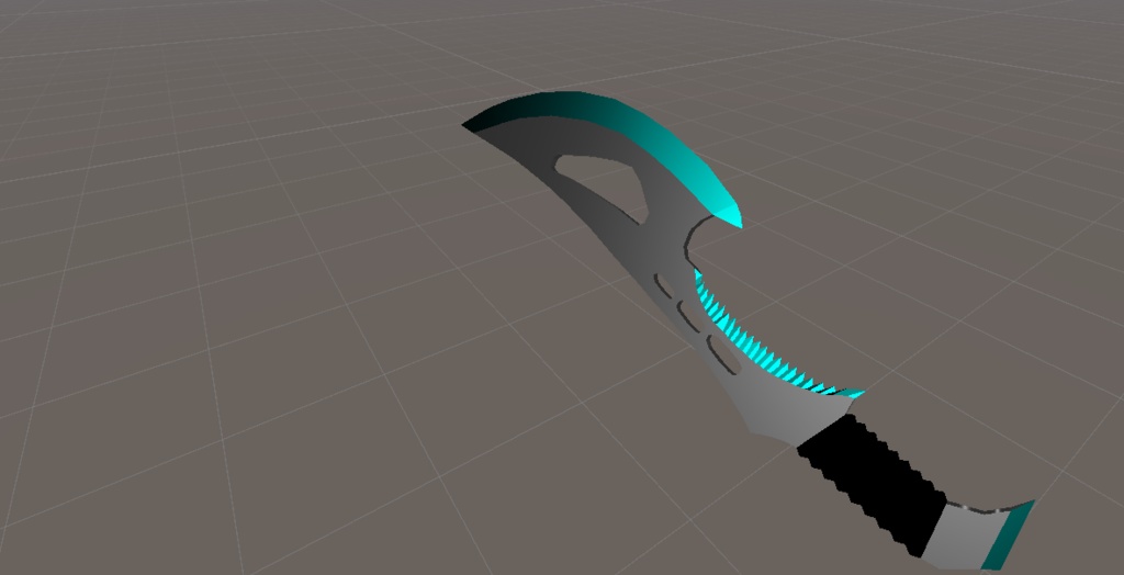 Blue sword/knife pack1