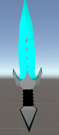Blue sword/knife pack1