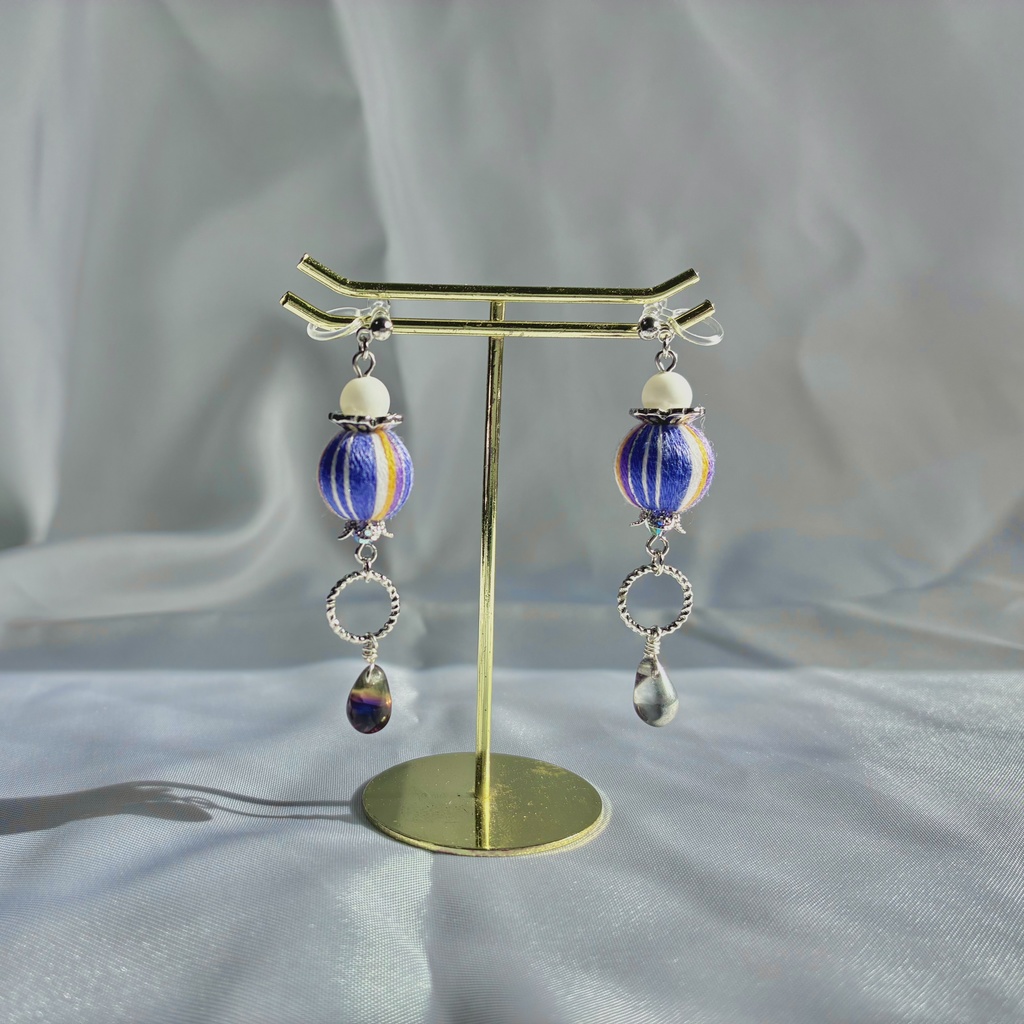 【受注製作販売】藍月すりっぷイメージアクセサリー