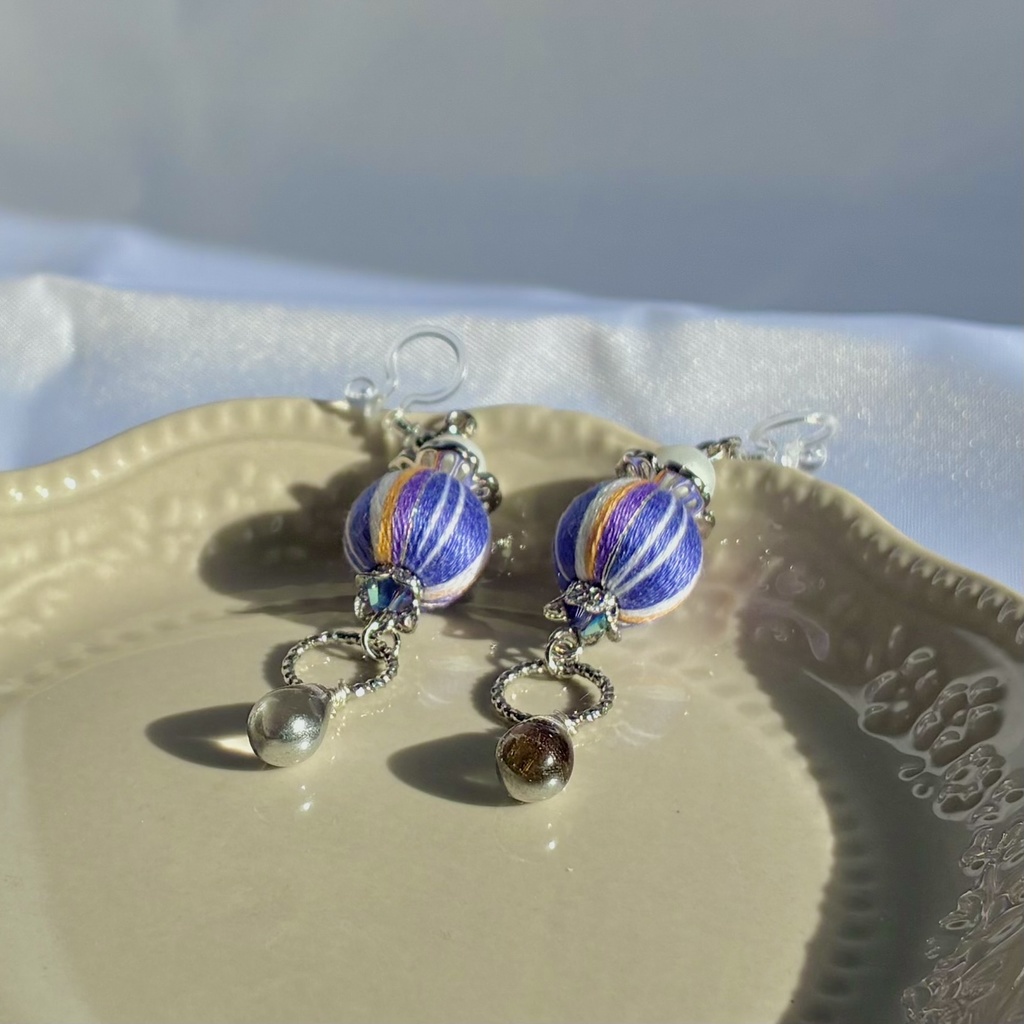 【受注製作販売】藍月すりっぷイメージアクセサリー