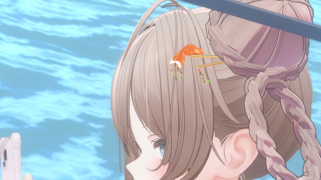 揺れる!🏮お祭り金魚の簪🏮